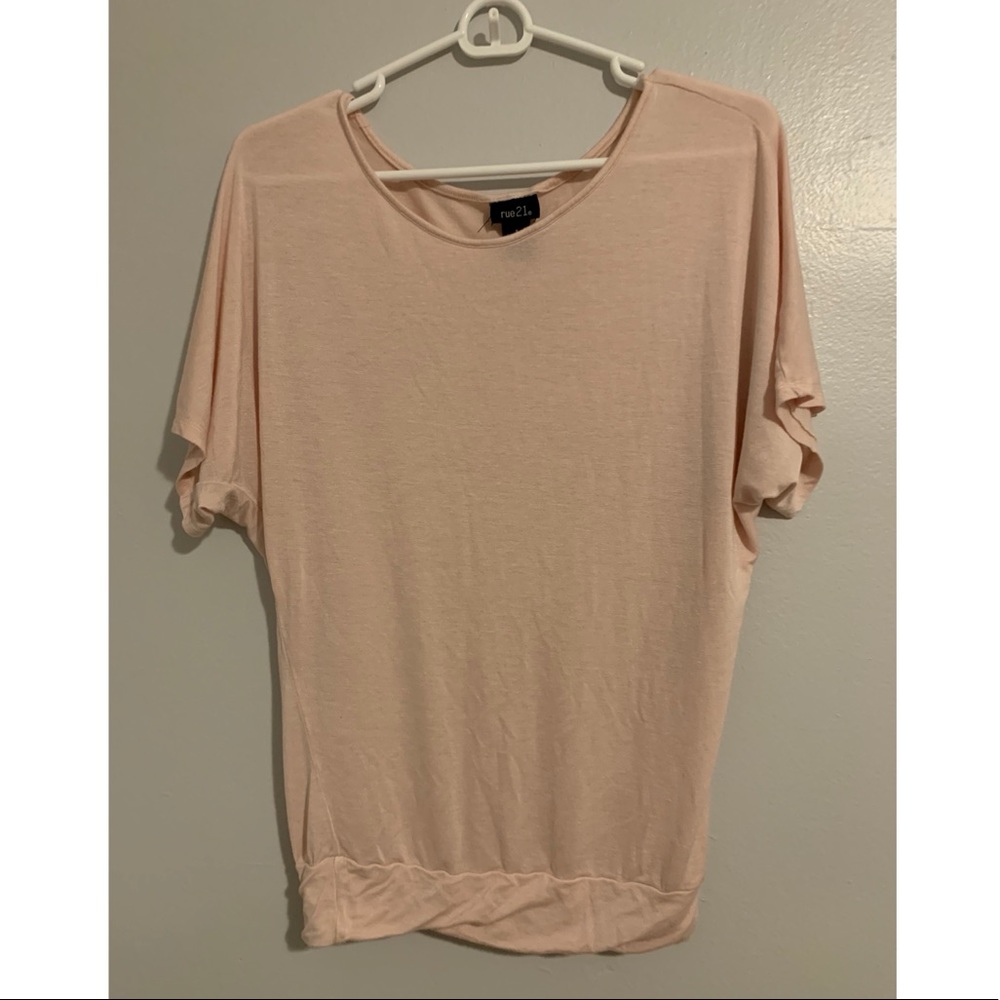Light pink Rue 21 shirt